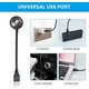 thumbnail image 4 of Luz de techo para coche, mini luz LED romántica para interior de coche con control de voz, 4 colores, 9 modos de funcionamiento, lámpara USB Plug and Play ajustable para coche/hogar/, 4 of 5