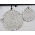 thumbnail image 1 of Alfombrilla Tejido de hilo de algodón puro Posavasos de mesa con forma de oreja de gato única Almohadillas calientes para bebidas Juego de alfombrillas Fokelyi HMJM204-14, 1 of 6