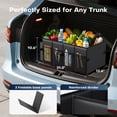 thumbnail image 3 of HOTOR Trunk Organizer for Car and SUV - Large-Capacity Car Organizer with Multiple Compartments, Foldable Car Organization for Car Accessories, Tools, Sundries, Black, 3 of 7