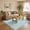Mint Green, variant on HIWEAVER Dark Gray 4' x 6' Neutral Plaid Area Rug for Living Room Washable Non Slip Modern Indoor Carpet for Bedroom Decor Farmhouse