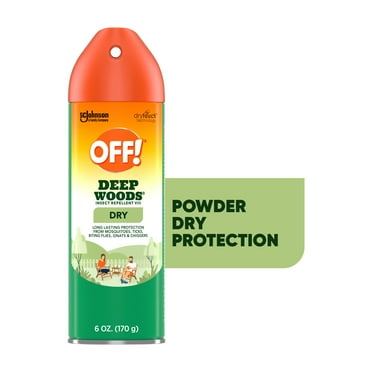 OFF! Deep Woods Dry Inse Count Repellent VIII, 6 oz