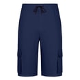 thumbnail image 3 of WOYY Boys Cargo Shorts Summer Casual Sports Soft Cotton Shorts with Pockets, Sizes 5-14, 3 of 4