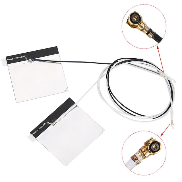Antena Ipex 2.4G/5G, Recepción de Señal Fuerte, Instalació Fácil, Pequeña y Ligera, Para Minicomputador, Cuaderno, Tableta de Bricolaje. 4TA Generación Ipex, Foil de Cobre