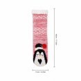 thumbnail image 3 of Lumtrix Women's & Men's Cute Animal Thick Fuzzy Slipper Socks Non Slip Warm Cozy Socks Indoor Winter Fleece Socks C One Size, 3 of 4