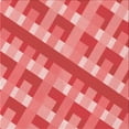 thumbnail image 1 of Ahgly Company Indoor Square Patterned Ferrari Red Area Rugs, 6' Square, 1 of 1