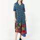 thumbnail image 1 of WILLBEST Vestido Floreado Para Mujer 2025, Falda Informal Con Estampado De Leopardo Para Primavera Y Verano, Vestido Holgado Con Cuello En V Estampado Para Mujer, 1 of 3