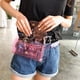 thumbnail image 5 of Cinturón Fanny Packs Riñoneras Mujer Transparente Jelly Chest Bolsos (Rosa) Tmvgtek Oficina Multiescena Multifunción, 5 of 7