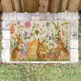 thumbnail image 2 of TIELUTT Easter Bunny Carpet Kitchen Floor 40*60cm Comfort Blanket Carpet Scraps 9x10 Area Rugs for Living Room Area Rug for Bedroom Living Room Blankets Fall, 2 of 8