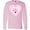 AD-Pink, variant on Inktastic Gigi Pink Valentine Hearts Long Sleeve T-Shirt