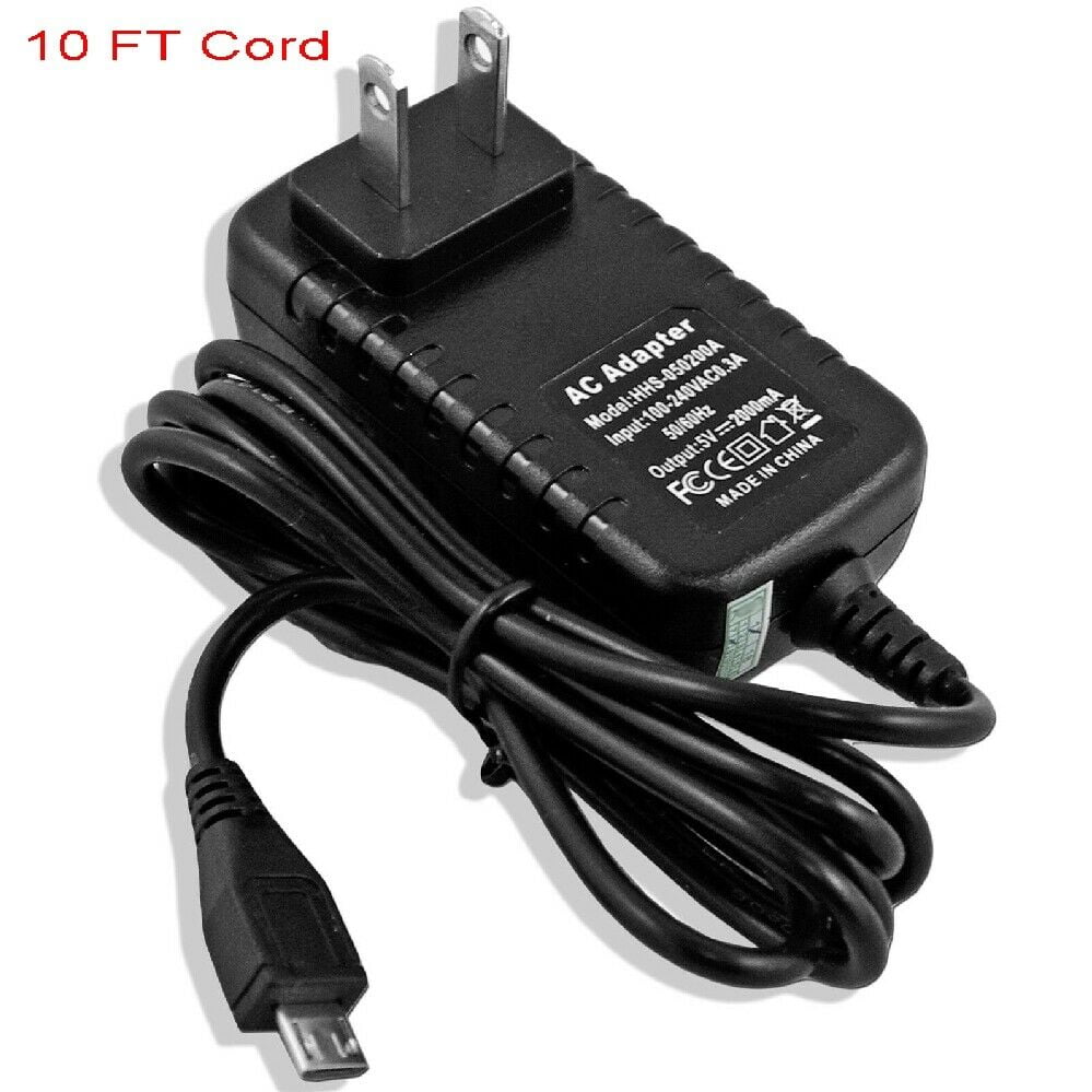 10FT C Fast Charger AC Adapter for Gooloo Jump Starter GT1500 GT1500B