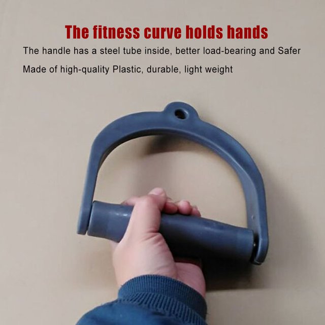 Baohd Poignée en D Résistante pour Entraînement Physique Poulie Câble Machine Accessoires de Musculation