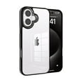 thumbnail image 1 of [PST] iPhone 16 Hard Case, Transparent Back Hard PC Hybrid Case Cover, 1 of 1