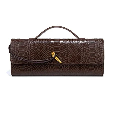 BestDanceGirls Unique Design Organza Top-Handle Bag with Crocodile Pattern Cover for Women s Fashionable Outfits and Evening Occasions