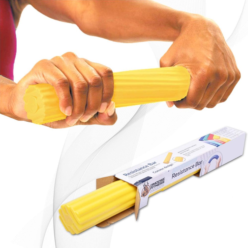 DMoose Flex Tennis Elbow Bar for Physical Therapy, Improve Grip