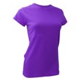 thumbnail image 1 of Anvil- Camiseta de manga corta de para mujer (Púrpura), 1 of 1