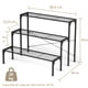 thumbnail image 2 of Porta Plantas de Metal Costway 3 Niveles Estante para Flores Negro 86,4 x 65 x 66 cm, 2 of 7
