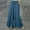 Blue, variant on Azrian Pants for Women,Womens Plus Size Pants Fashion Summer Solid Casual Pocket Elastic Waist Long Loose Trousers Pant