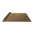 thumbnail image 2 of Ahgly Company Indoor Round Oriental Brown Industrial Area Rugs, 4' Round, 2 of 4