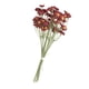 thumbnail image 4 of Ramo de flores artificiales de tallo largo para manualidades, decoración, flores falsas Rojo, 4 of 9