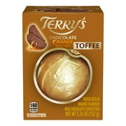 Terry's Chocolate Orange, Orange Flavored Toffee Chocolate Confection, 5.36oz Box