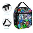 thumbnail image 5 of Geometry Dash Lunch Bag Insulated Lunch Box Meal Cooler Bag Reusable Thermal Lunch Tote Bag For School Work Travel Picnic, 5 of 8