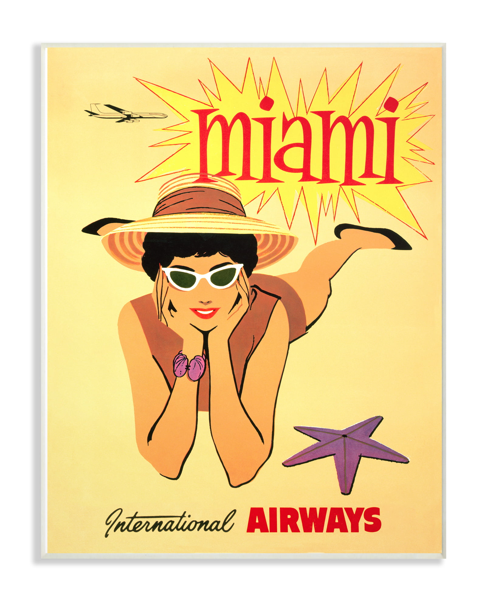 Miami Home Decor Miami Beach III Poster Art Print 