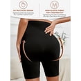thumbnail image 4 of Athlemo Maternity Support Shorts for Women - High Waisted Seamless Pregnancy Underwear, 4 of 7