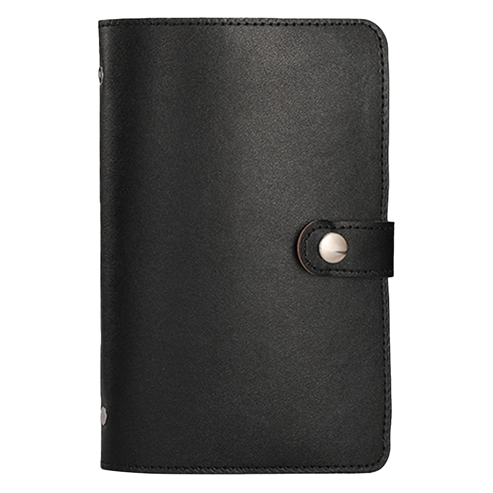 ZOURIH 100 Envelope Savings Challenge Book,Cash Budget Planner A5 Binder,Savings Challenges Book organizer Folder,Easy and Fun Way to Save $5,050,Black
