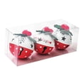 thumbnail image 3 of Adornos navideños para árbol de Navidad con 3 campanas y cuerda para colgar, atractivos adornos colgantes. Estilo A, 3 of 9