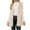 Beige-1, variant on Women's Faux Fur Vest Winter Warm Sleeveless Coat Jacket Plus Size Fashion Casual Fuzzy Outerwear Waistcoat