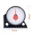 thumbnail image 2 of HEALEEP Angle Level Meter Inclinometer ABS Black Tile Fixing for 1Set, 2 of 8
