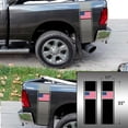 thumbnail image 2 of American USA Flag Racing Stripes Rear Truck Bed Vinyl Decal Sticker Sport Lines Styling Straight Lines Compatible with Most Pickup Trucks - Back Graphic Sporting (11" x 35", Orange), 2 of 8