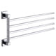 thumbnail image 1 of Toallero Giratorio de 4 Barras para Baño, Soporte de Pared para Cocina, Ahorra Espacio, Organizador de Toallas de Aluminio., 1 of 5