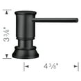thumbnail image 3 of Blanco 443030 Empressa Soap Dispenser - Matte Black, 3 of 5