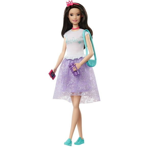 Barbie Princess Adventure Renee Doll (12-inch) in Fashion and Accessories