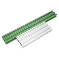 thumbnail image 4 of Open ITX Computer Case Bracket, Good Heat Dissipation, Split Hardware Structure, Aluminum Alloy, DIY Bare Frame for Home, Green and Silver, 4 of 4