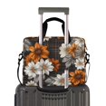 thumbnail image 2 of FORMRS 16" Laptop Bag Carrying Sleeve Case with Handle Travel Shoulder Briefcase, Black Plaid Floral, 2 of 8