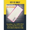 thumbnail image 4 of CaseBorne ArmadilloTek S Compatible with Samsung [Galaxy S21 FE 5G] Hybrid Clear Case (2022 Release) - Gradient Pink, 4 of 4