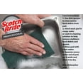 thumbnail image 4 of Scotch-Brite General Purpose Scouring Pads 105, Green, 4.5" x 6" Cleaning Scrub Pads Pack of 40, 4 of 6
