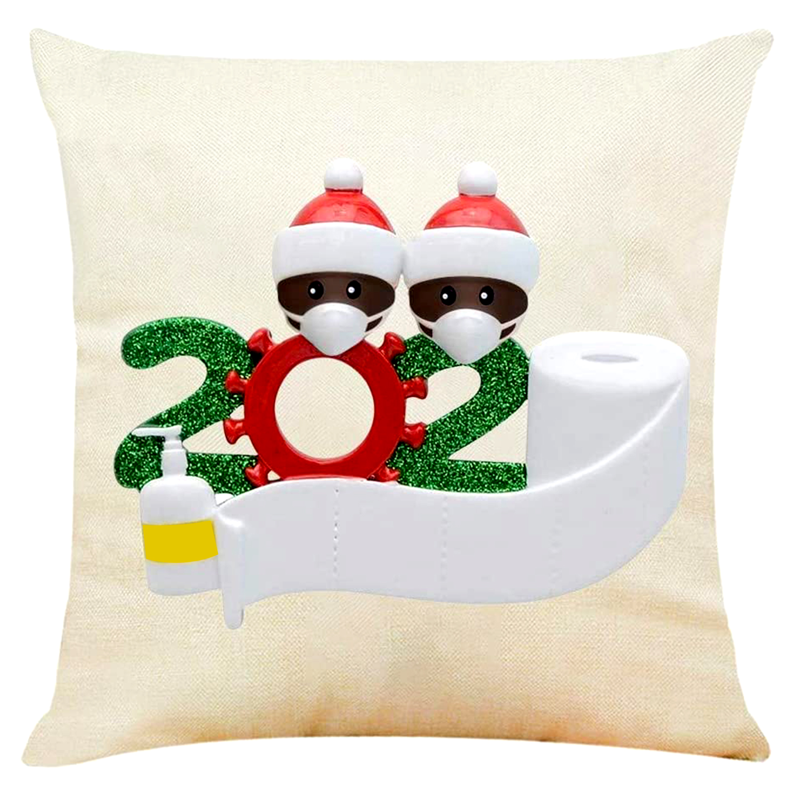 Essen Cushion Cover Xmas Red Soft Pillow Case Christmas Decoration Cushion Cover Home Sofa Ornament Walmart Com Walmart Com