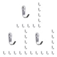 thumbnail image 3 of Colgador de ropa Bewildely acero inoxidable 10 piezas autoadhesivo resistente al desgarro, 3 of 6