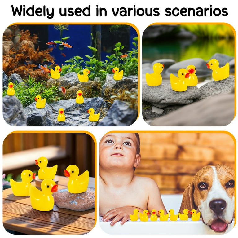 Mini Stuff 140 Piece Mini Animal Figurines Set - Tiny Duck, Cow, Bee ...
