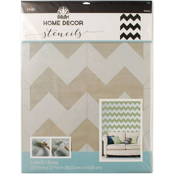 FolkArt Home Decor Wall Stencil