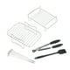 thumbnail image 2 of Parrilla Para Hornear De Doble Capa ANGGREK Bandeja Universal De Pinchos De Acero Inoxidable, 2 of 7