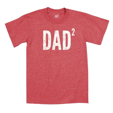 Dad ^2 Funny Best Dad Ever Daddy Nerd Geek Father's Day Humor - Mens
