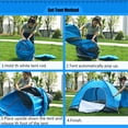thumbnail image 4 of 2-4 Person Camping Tent Dome Tent for Family Tent Waterproof Windproof Backpacking Tent, Easy Setup Small Lightweight Tents for Hiking Beach Outdoor, 4 of 10