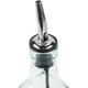 thumbnail image 4 of Soro Essentials - Juego de 2 vinagreras cuadradas de vidrio de 473 ml con vertedor de acero inoxidable - Dispensador de vinagre y aceite de oliva - Aceiteras de cocina con vertedor - Recipiente, 4 of 5