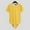 Yellow, variant on INCERUN Men's One-Piece Bodysuit Short Sleeve Stitching Color Stretch Press Crotch Leotard Jumpsuit Tops