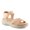 BEIGE, variant on Delosa Women’s Comfort Sandal with Soft Arch Support & Easy Wear