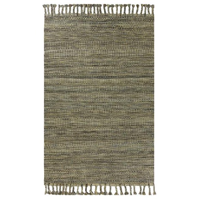 HomeRoots 350241 Tapis en Laine Ardoise 8 x 10 Pi